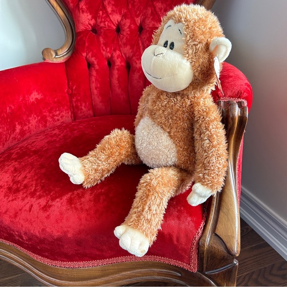 Retired Vintage Gund Flapjack #2626 Monkey Plush Stuffed Animal Has ALL TAGS - Picture 10 of 12